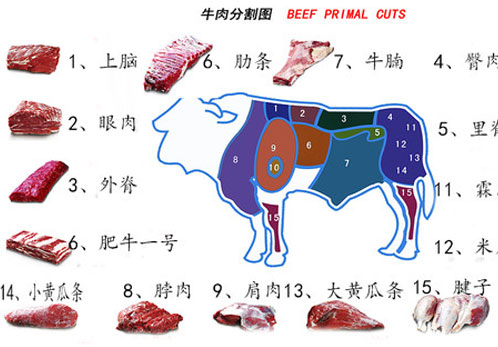 牛肉肉块分割与修整操作方法及规范